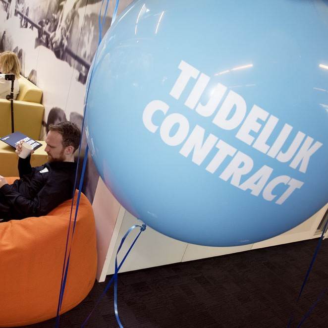 Tijdelijk contract bij de EU