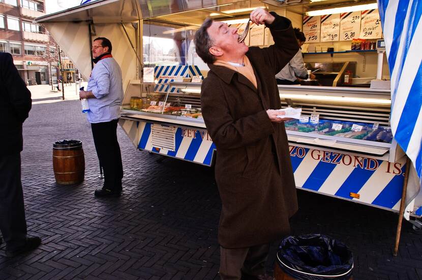 Vette vis eten voor de gezondheid