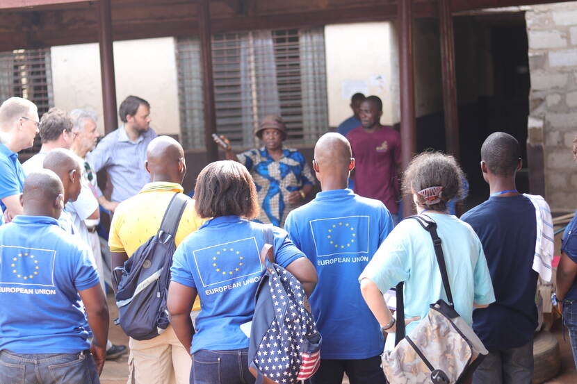 EU-delegatie in Liberia