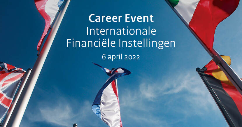 Career Event internationale financiële instellingen, 6 april 2022