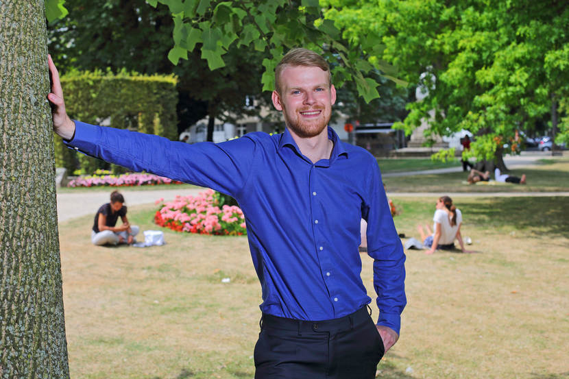 Duco in park Brussel