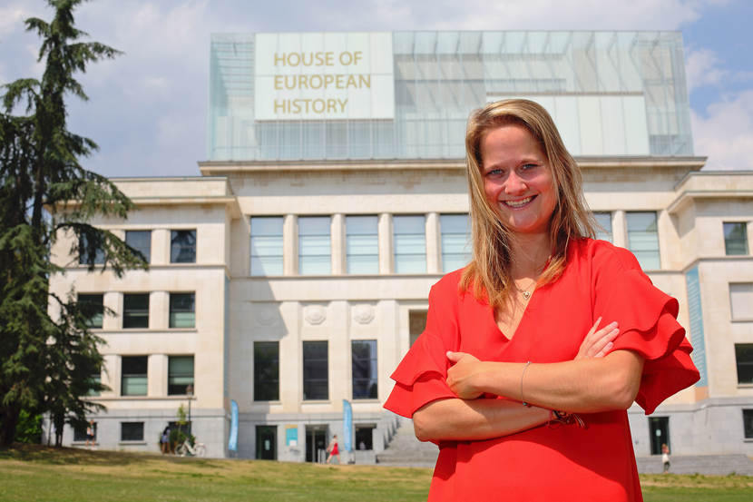 Lieke Antonissen bij Huis van de Europese Geschiedenis