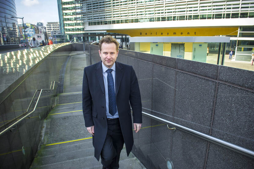 Koen Jonkers bij Berlaymont