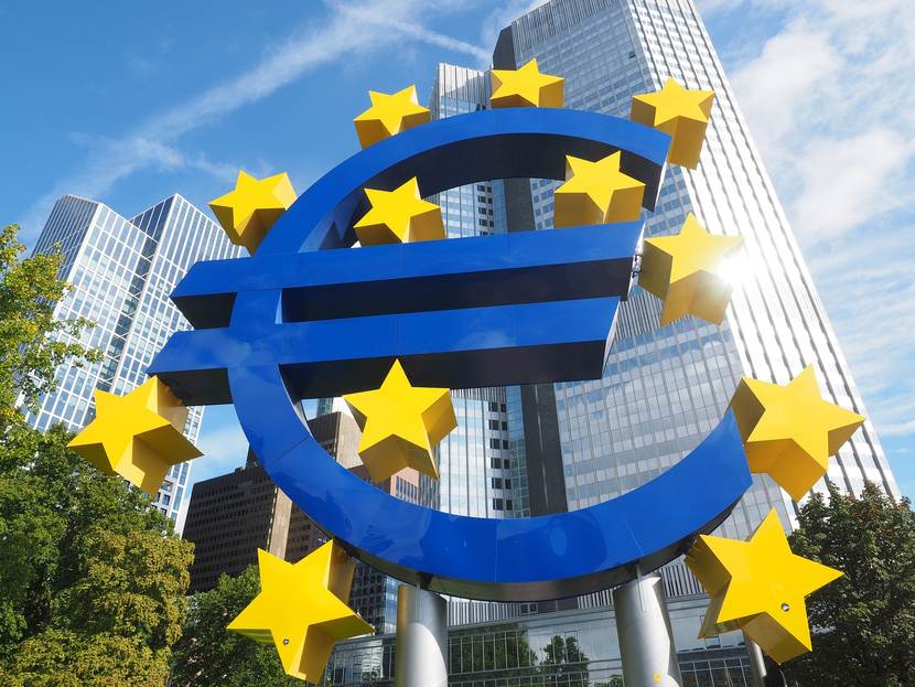 sculptuur Europese Centrale Bank
